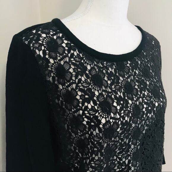 LOFT Lace Sweatshirt - Picture 3 of 8